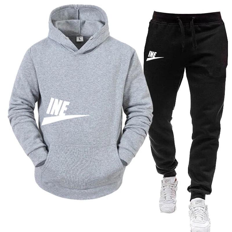 Fashion Men's Sweatshirt Hoody for Men Male Suit Spring 2024 Female Man Sets Women's Tracksuit Sportswear Hoodies + Sweatpants