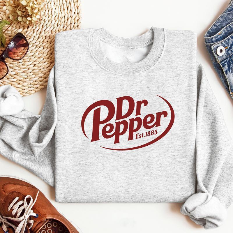 Dr. Pepper Sweatshirt, Dr Pepper Lover Sweatshirt,, Dr Pepper Gift , Gift for Girlfriend, Sweatshirt, Full Colors, Full Sizes, for Men, for Women