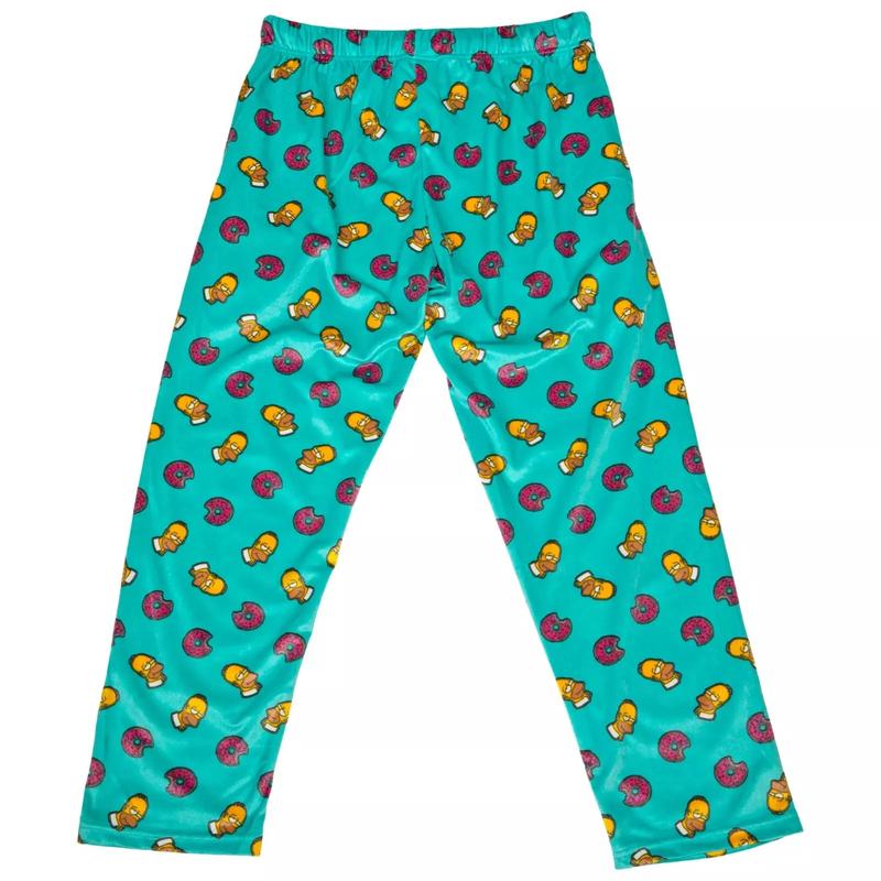 THE 00SIMPSONS00 HOMER Mmm 00DONUTS00 LOUNGE PAJAMA PANTS MEN’S