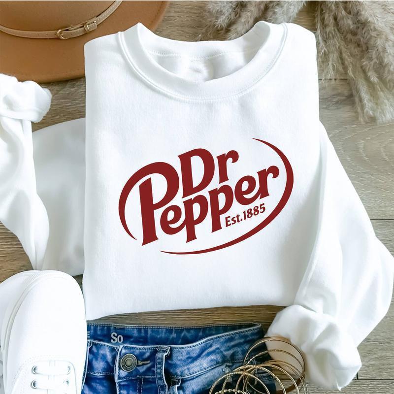 Dr. Pepper Sweatshirt, Dr Pepper Lover Sweatshirt,, Dr Pepper Gift , Gift for Girlfriend, Sweatshirt, Full Colors, Full Sizes, for Men, for Women