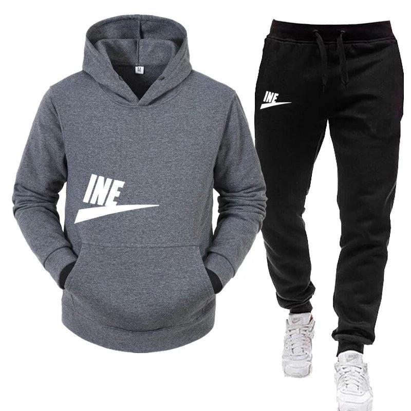 Fashion Men's Sweatshirt Hoody for Men Male Suit Spring 2024 Female Man Sets Women's Tracksuit Sportswear Hoodies + Sweatpants