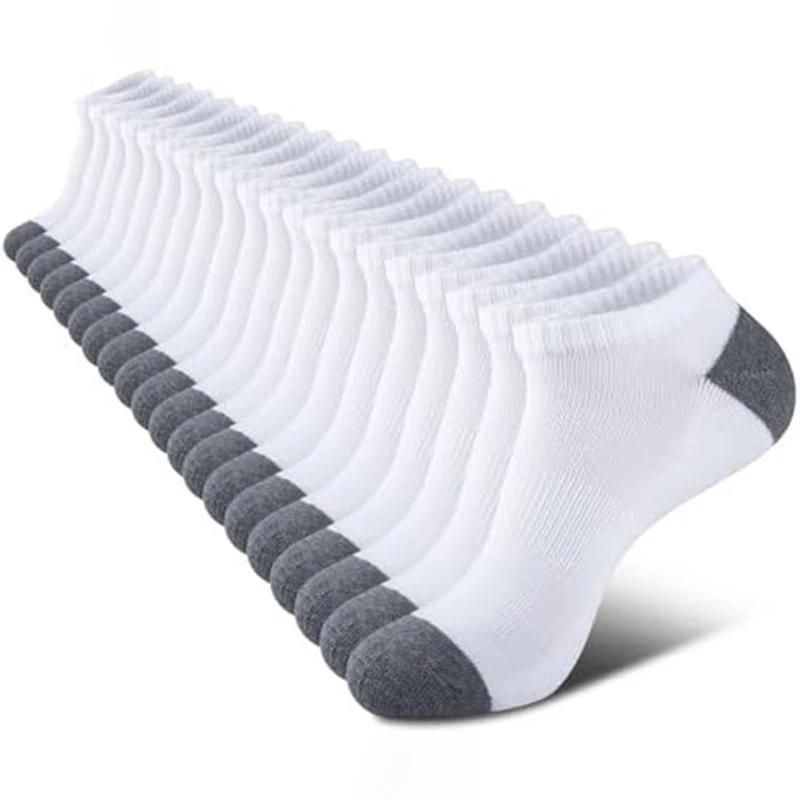 10 Pairs of High-Quality Men's Sports Fitness Running Socks For Winter Outdoor Leisure and Breathable Socks Casual Menswear christmas 2024 ornament