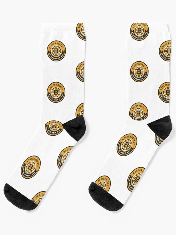 Boston Bruins Hockey Club Socks