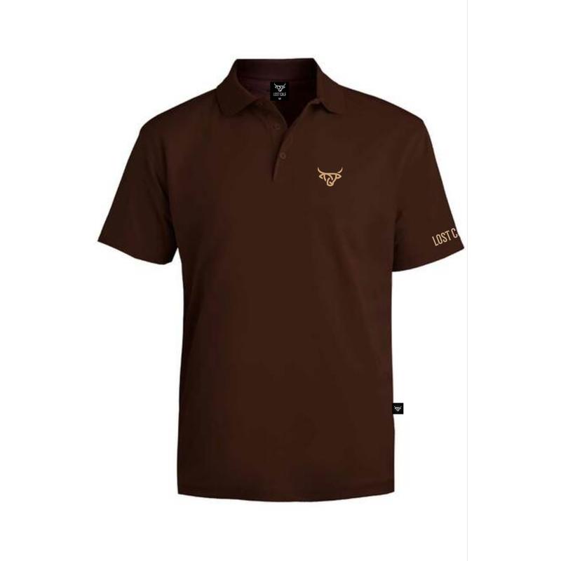 Lost Calf Polo -Dark Brown