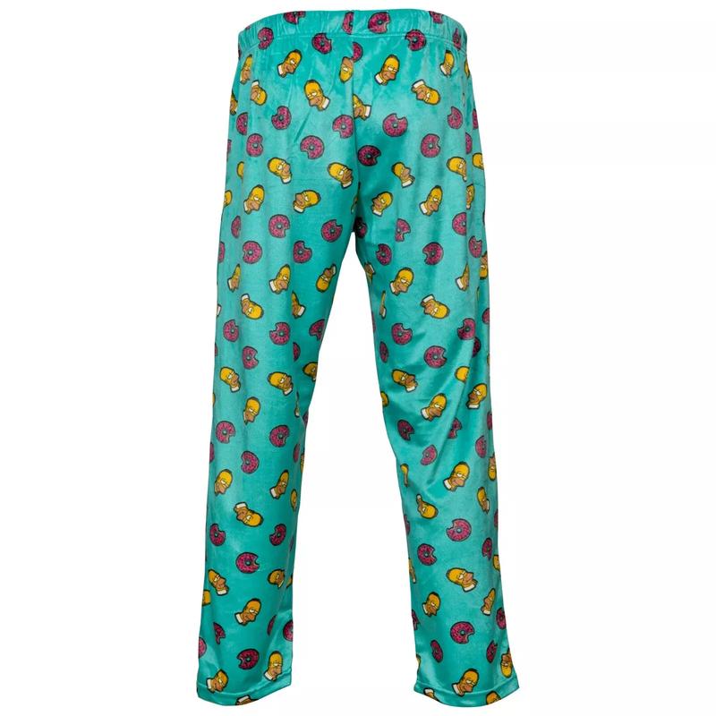 THE 00SIMPSONS00 HOMER Mmm 00DONUTS00 LOUNGE PAJAMA PANTS MEN’S