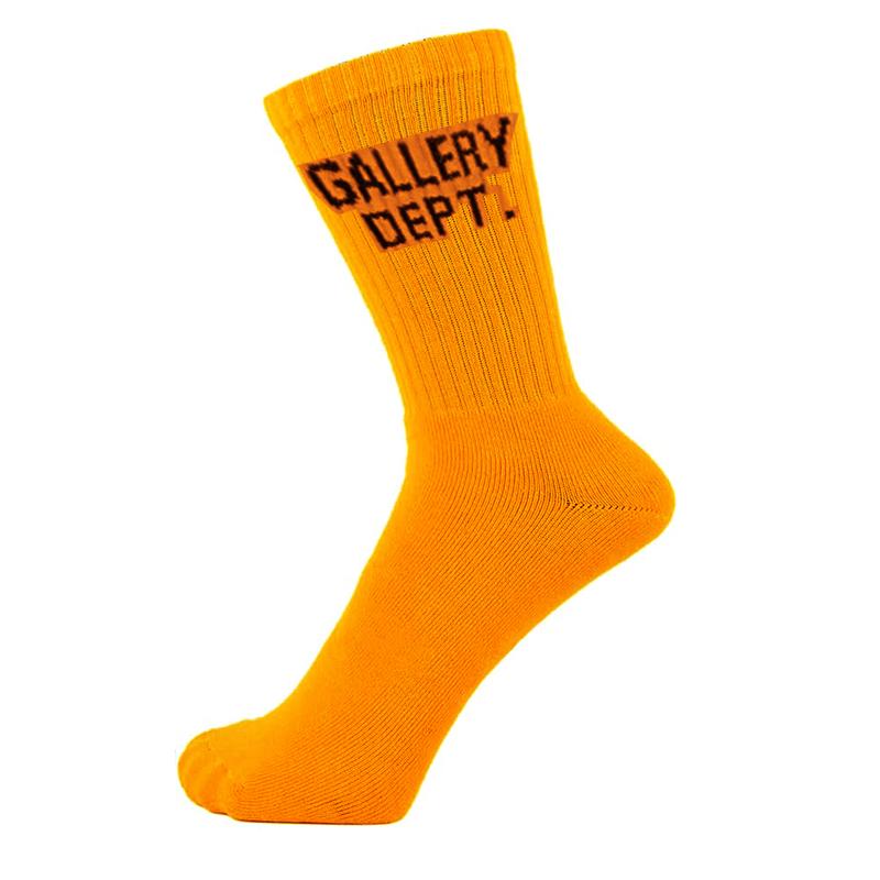 Gallery Dept Socks Minimalist Socks for Men Women Hip Hop Letter DG Cotton Crew Socks1 PairMenswear Stylish Sporty Unisex Sports