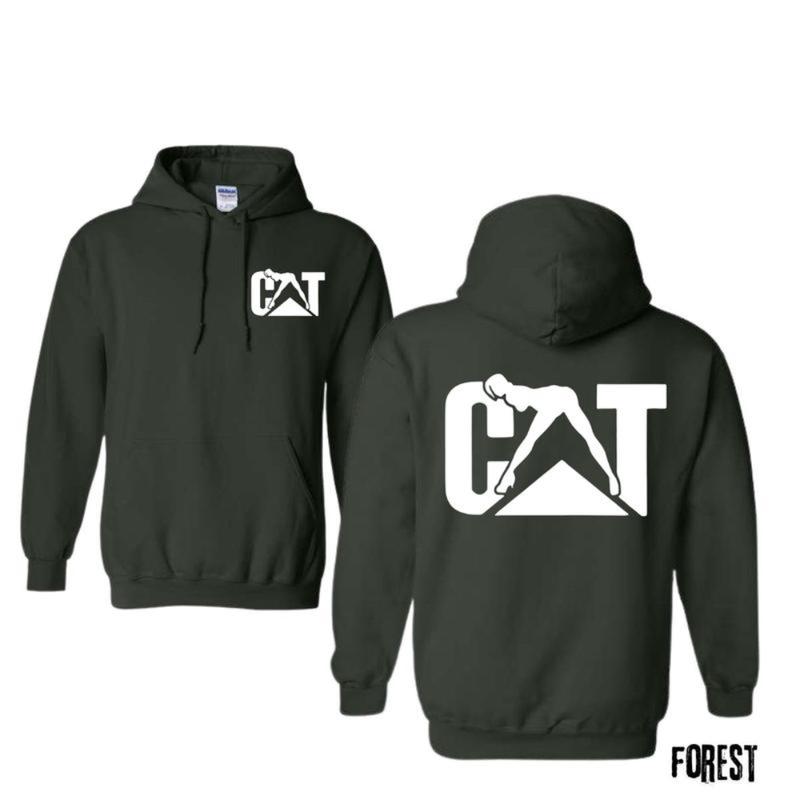 Cat With Woman 2 Sided Hoodie Sweatshirt T-Shirt, For Men Women - Unisex Style, 100% Cotton, Pullover unisex hoodie faith hoodie