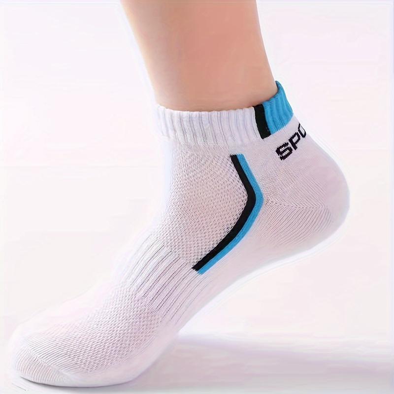 10 20 30 Pairs Men Striped Lined Socks-Super Comfortable, Moisture Wicking, Soft and Lightweight-Perfect for Outdoor Adventure and Casual Wear-Simple and Stylish Design