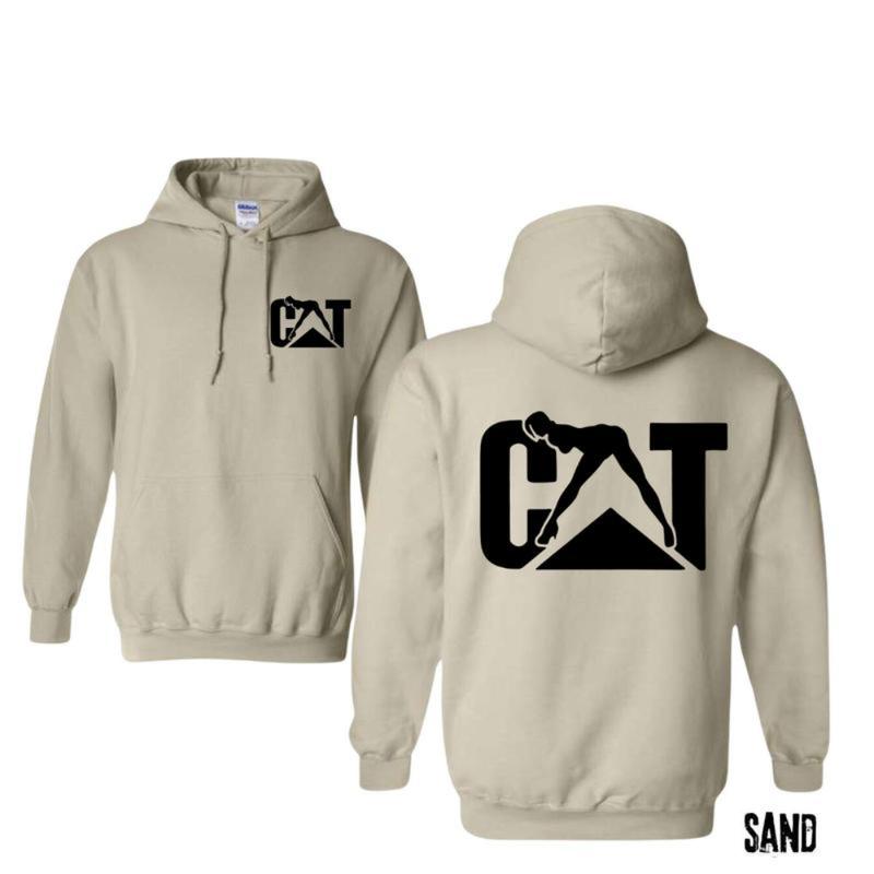 Cat With Woman 2 Sided Hoodie Sweatshirt T-Shirt, For Men Women - Unisex Style, 100% Cotton, Pullover unisex hoodie faith hoodie