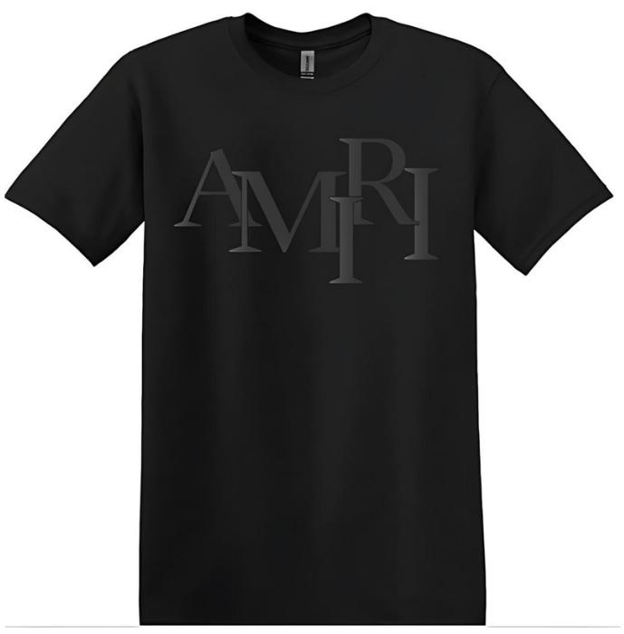 Vintage Amirii Core Logo Shirt, Amirii Lettering Printed T-shirt Cotton Unisex T-Shirt, Crew Neck, Size S- 3XL,Gift For Women Top, Gift For Men Top