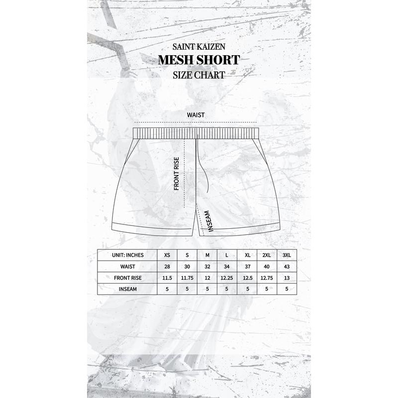 Matthew 16:24 Mesh Shorts - Black