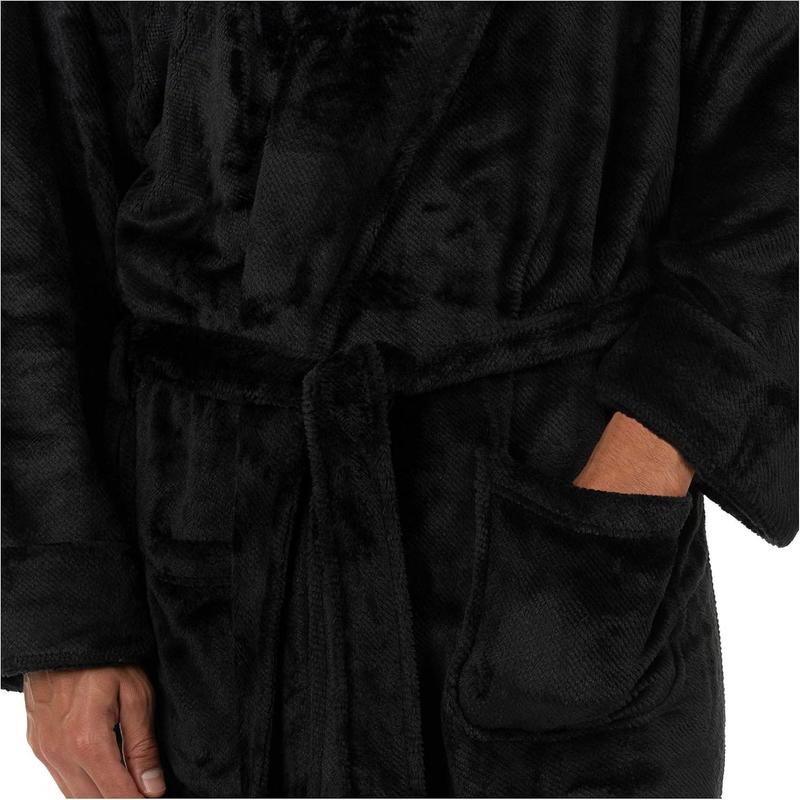 Men's Comfort-Soft Fleece Robe