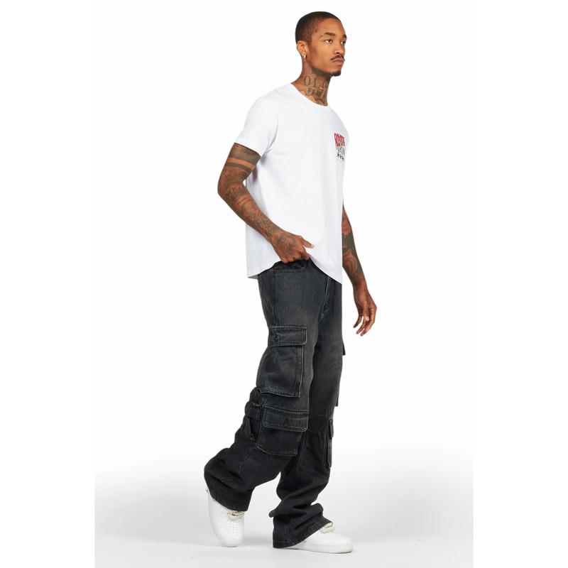 Cortie Black Baggy Fit Jean