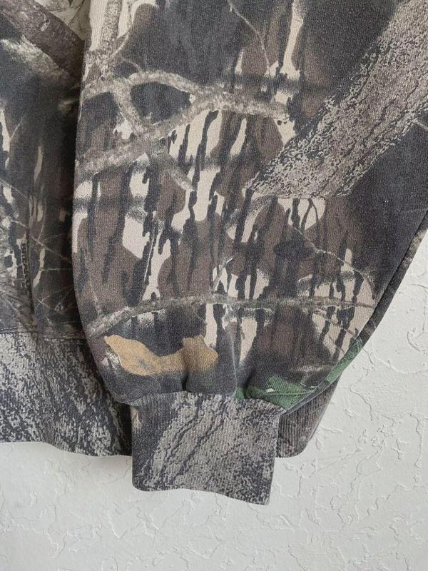 Vintage JerzeeS Mossy Oak Realtree Camouflage Crewneck Sweatshirt