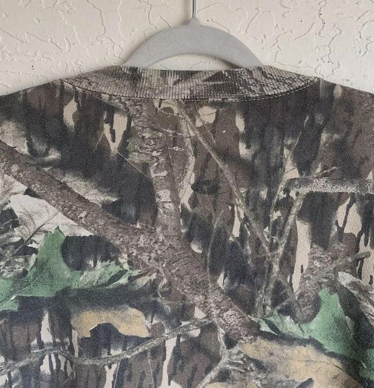 Vintage JerzeeS Mossy Oak Realtree Camouflage Crewneck Sweatshirt