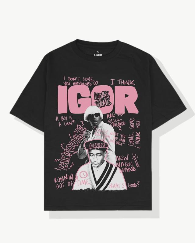 Tyler The Creator Cotton Crewneck Tshirt