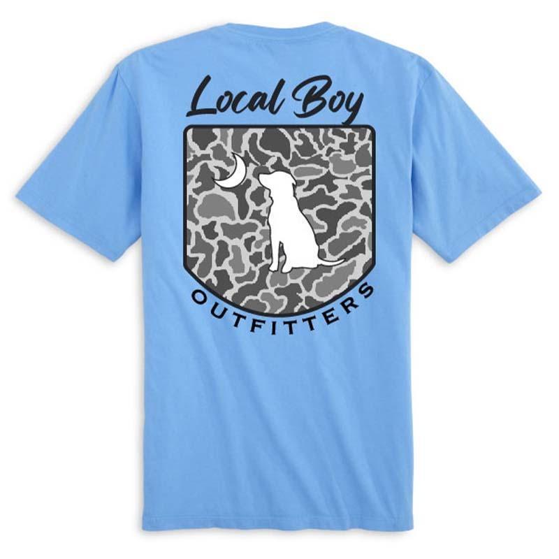 Collection Local Boy Dog Moon Camo Hunting Outdoors Top Trending T-Shirt, Graphic Hunting Season Outdoors Outfitters Shirt, Gift Top Unisex Shirt For Men, Women