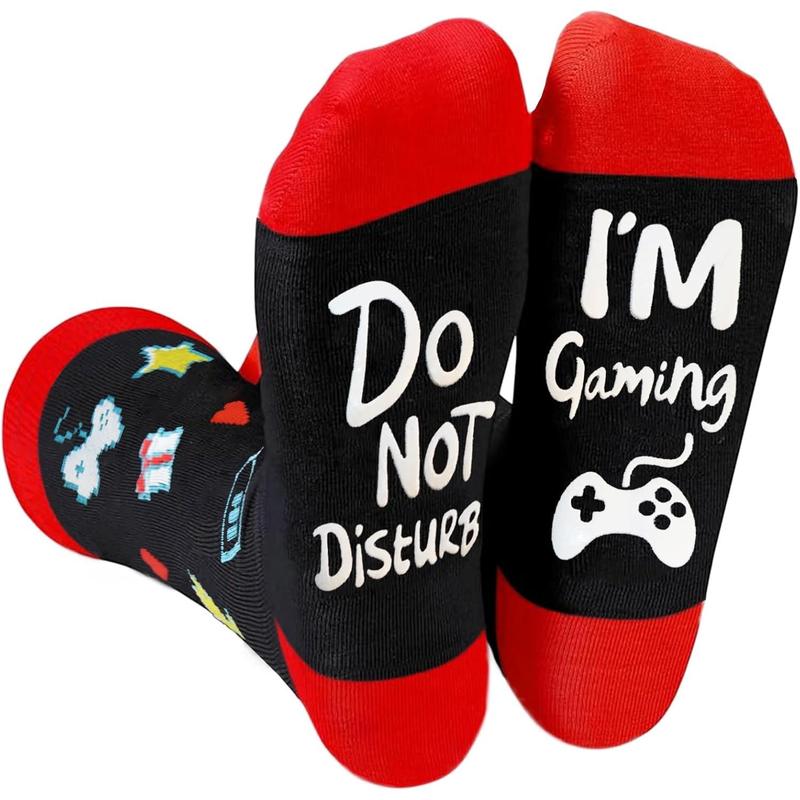 Christmas Stocking Stuffers For Teen Boys Novelty Gaming Socks Funny Christmas Gifts Video Game Socks For Man