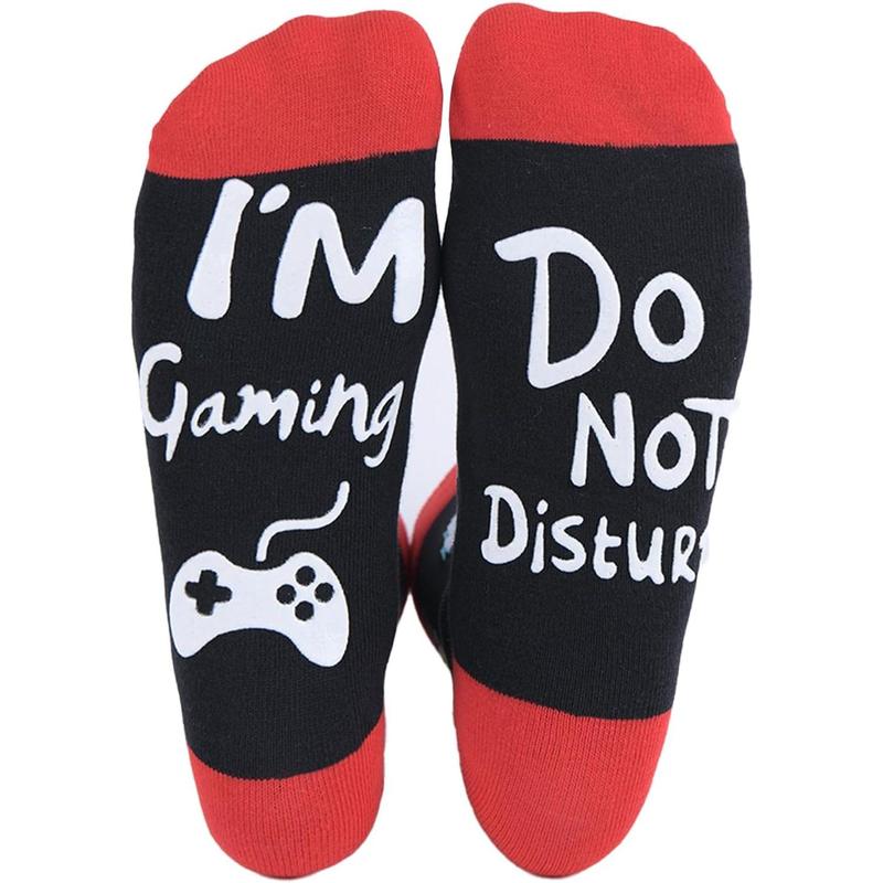 Christmas Stocking Stuffers For Teen Boys Novelty Gaming Socks Funny Christmas Gifts Video Game Socks For Man