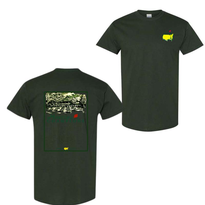 2024 Masters Tournament Augusta 90 Years Shirt, Golf Tournament T-Shirt, Masters Golf T-Shirt, The Masters Golf Cup Tee, Golf Gifts for Men, Shirt For Men And Women