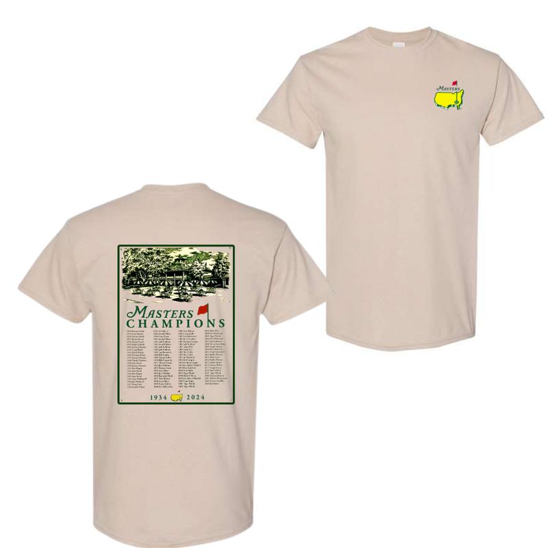 2024 Masters Tournament Augusta 90 Years Shirt, Golf Tournament T-Shirt, Masters Golf T-Shirt, The Masters Golf Cup Tee, Golf Gifts for Men, Shirt For Men And Women