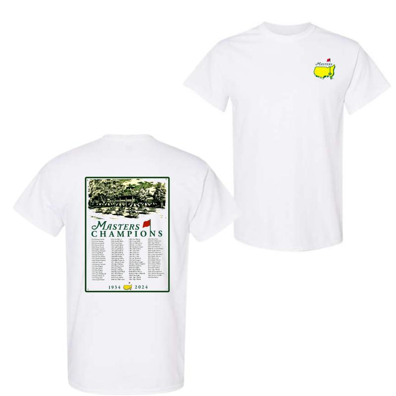 2024 Masters Tournament Augusta 90 Years Shirt, Golf Tournament T-Shirt, Masters Golf T-Shirt, The Masters Golf Cup Tee, Golf Gifts for Men, Shirt For Men And Women