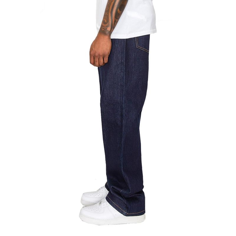 Men's Essential Baggy Raw Denim Jeans