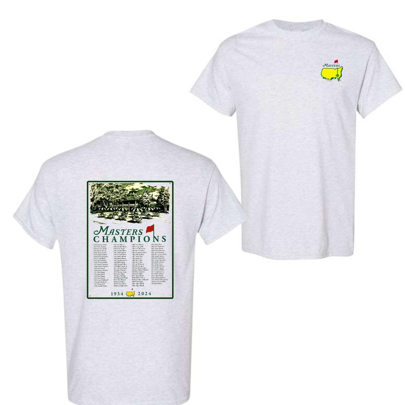 2024 Masters Tournament Augusta 90 Years Shirt, Golf Tournament T-Shirt, Masters Golf T-Shirt, The Masters Golf Cup Tee, Golf Gifts for Men, Shirt For Men And Women