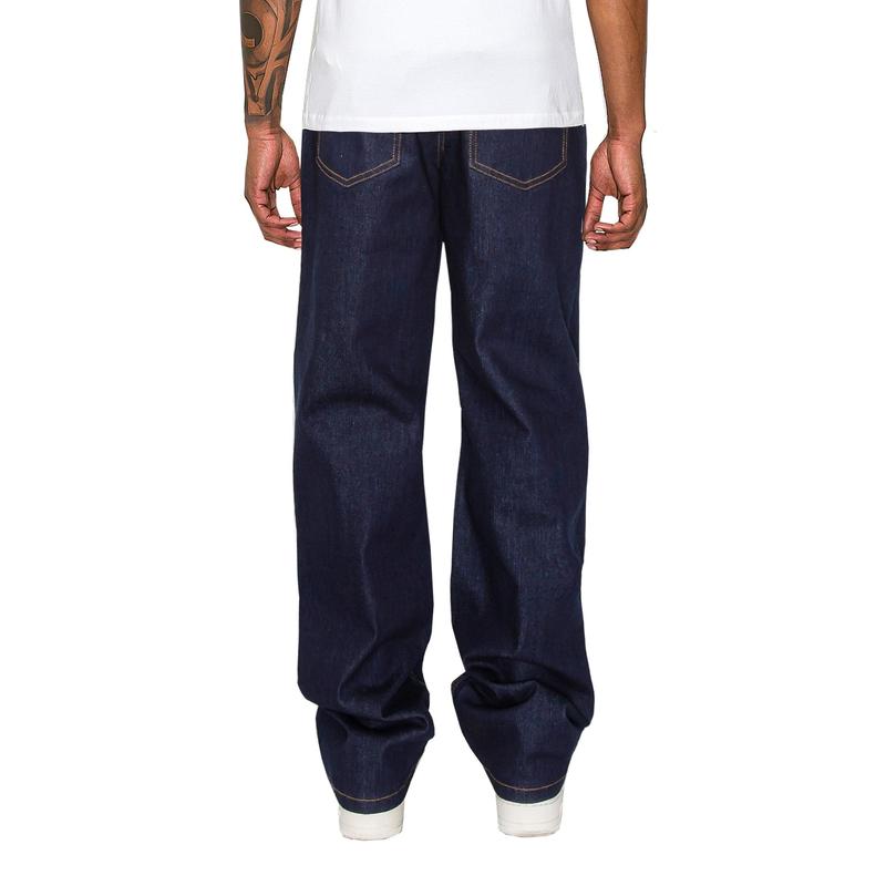 Men's Essential Baggy Raw Denim Jeans