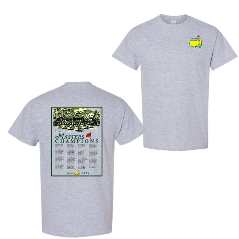 2024 Masters Tournament Augusta 90 Years Shirt, Golf Tournament T-Shirt, Masters Golf T-Shirt, The Masters Golf Cup Tee, Golf Gifts for Men, Shirt For Men And Women