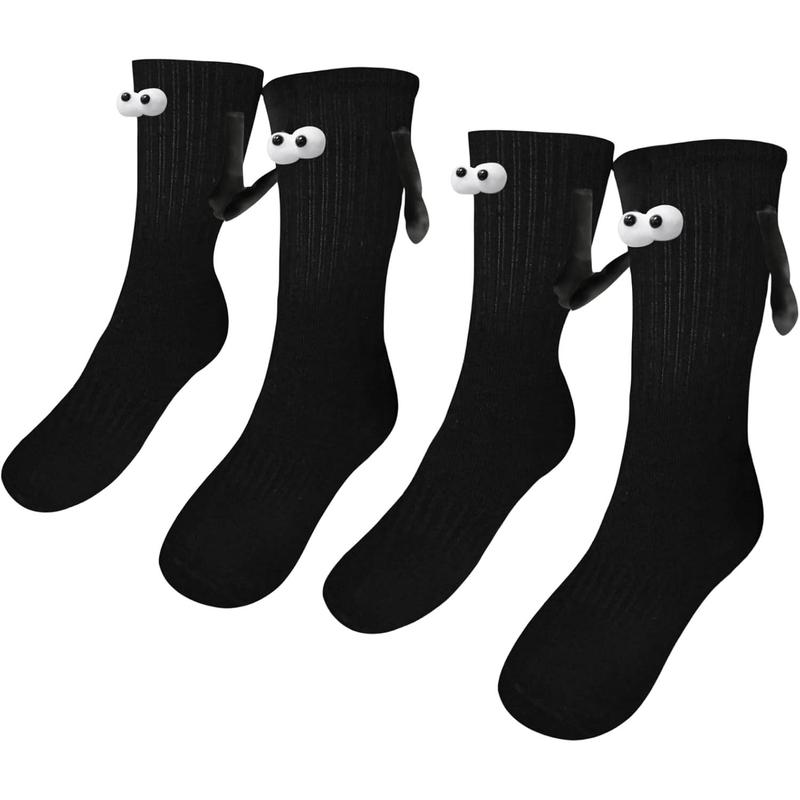 MAG HAND SOCKS: Fun for WM, Crazy for Kids. Couple White Elephant Gift.Unisex Xmas Outfit. Big Matching Day. Menswear Womenswear. Big Matching Teacher