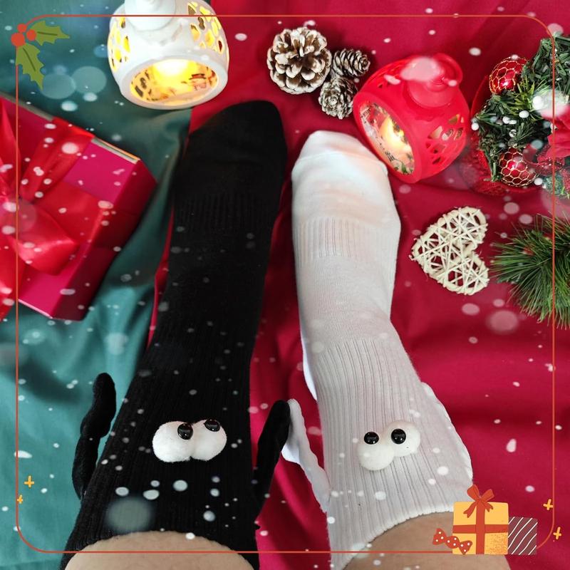 MAG HAND SOCKS: Fun for WM, Crazy for Kids. Couple White Elephant Gift.Unisex Xmas Outfit. Big Matching Day. Menswear Womenswear. Big Matching Teacher