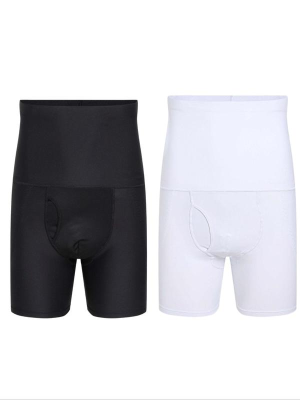 Men's High Waist Shapewear Shorts, Tummy Control Shapewear for Men, High Stretch Shaper for Daily Wear