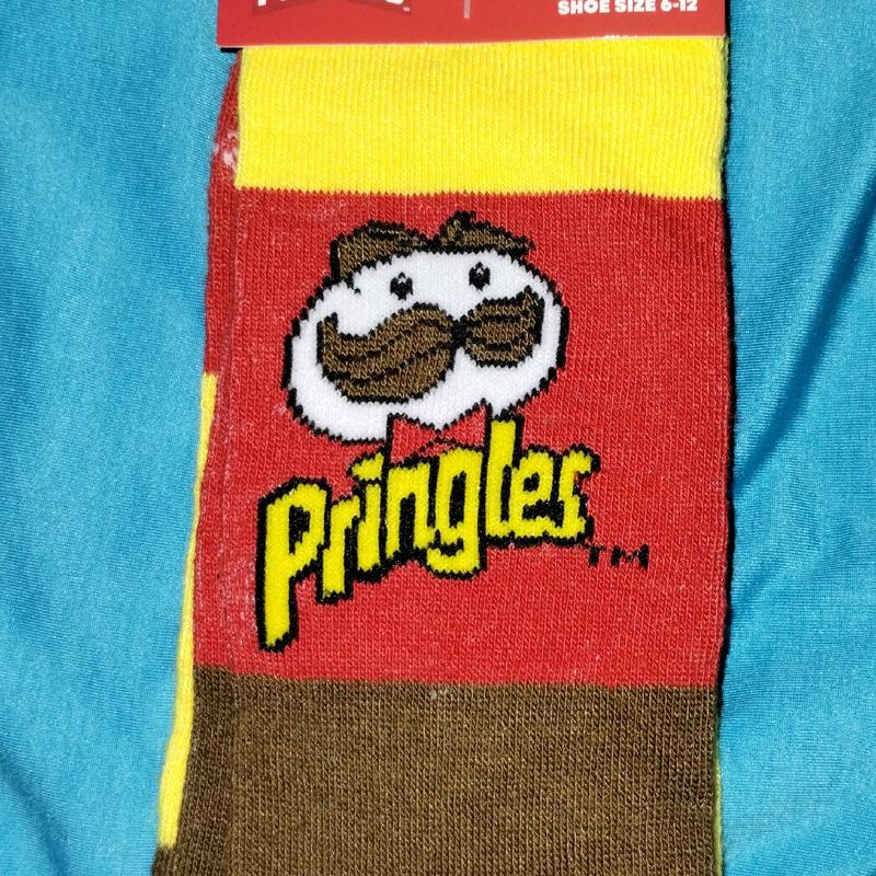 Odd Socks Chip Snacks Men's socks size 6-12 various Potato chips  Calf socks