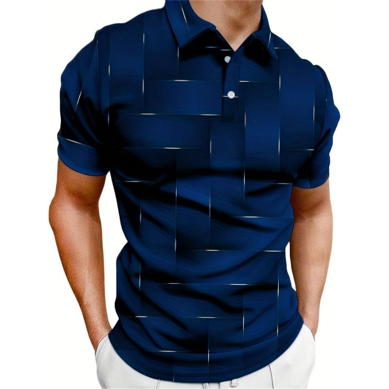 Fashionable Men's Short Sleeve Button-Down Shirt - Lightweight and Comfortable, Quick Drying Summer Essential - Available in Multiple Colors, Men's Casual Style Collar Menswear Stretch Tops Plaid Polo Fabric Tropical Fabric Tropical tiktok shop store