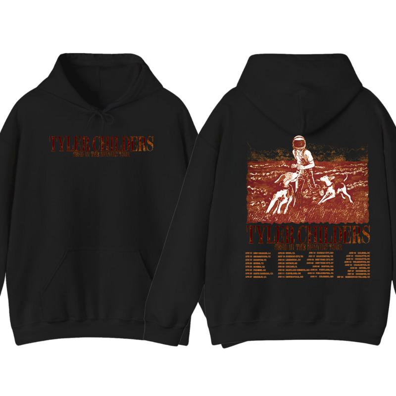 Can I Take My Hounds To Heaven Album Hoodie, Tyler Childers 2Sides , Western , Country Music Hoodie, Tyler Childers Hoodie for Men, Women Menswear