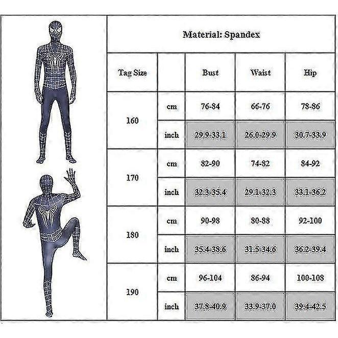 halloween christmas Mens Superhero Spiderman Cosplay Party Costume Outfit Halloween Jumpsuit Gifts Menswear Clothing