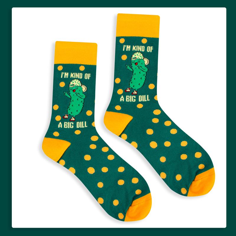 Funny Gifts for Men and Women, Pickle Socks Gifts Gag Gifts Crazy Socks for Couple funny socks