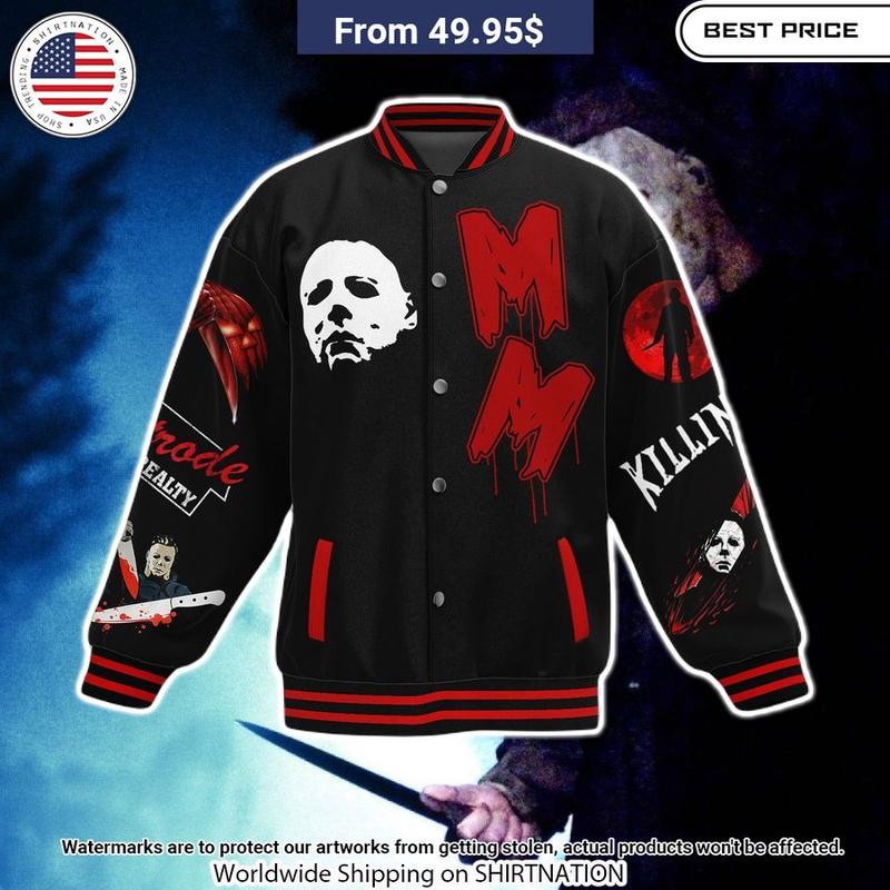 The Nightmare Isn’t Over Michael Myers Baseball Jacket