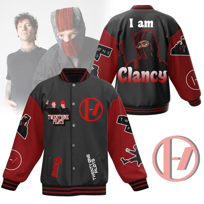 Twenty One Pilots I'm Clancy Baseball Jacket Gift For Fan