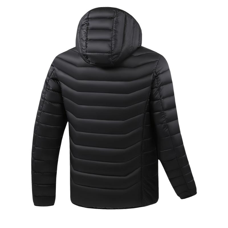 Men's Smart Heating Jacket - 21 Zones, Adjustable Temperature, Electric Warmth for Winter Comfort & Relaxation