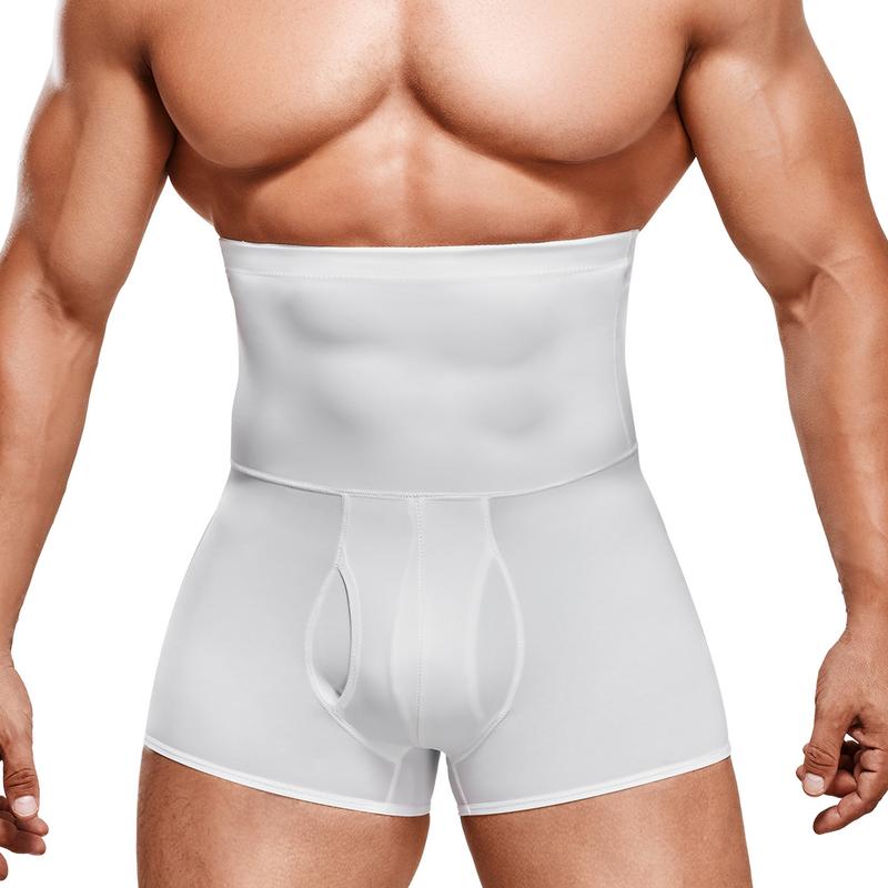 [MAX] Nebility Men's Seamless Boxer Briefs High Waist Underwear Shapewear Shorts