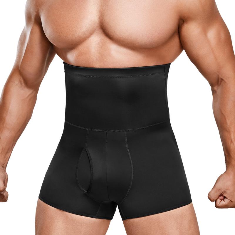 [MAX] Nebility Men's Seamless Boxer Briefs High Waist Underwear Shapewear Shorts