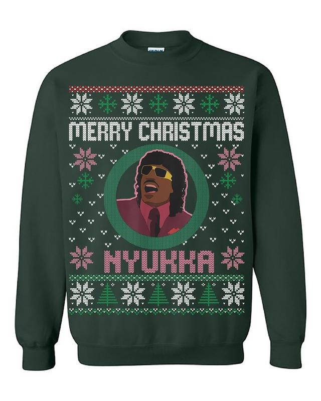 Merry Christmas Nyukka Ugly Christmas Sweater, Pinky From Friday Merry Christmas Nyukka Sweatshirt, Merry Christmas Nukka T-Shirt, Hoodie Sweatshirt, Hoodie, Comfort Colors