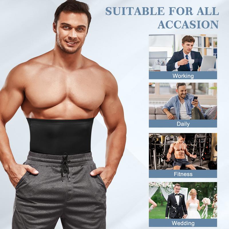 [MAX] Nebility Men's Seamless Boxer Briefs High Waist Underwear Shapewear Shorts