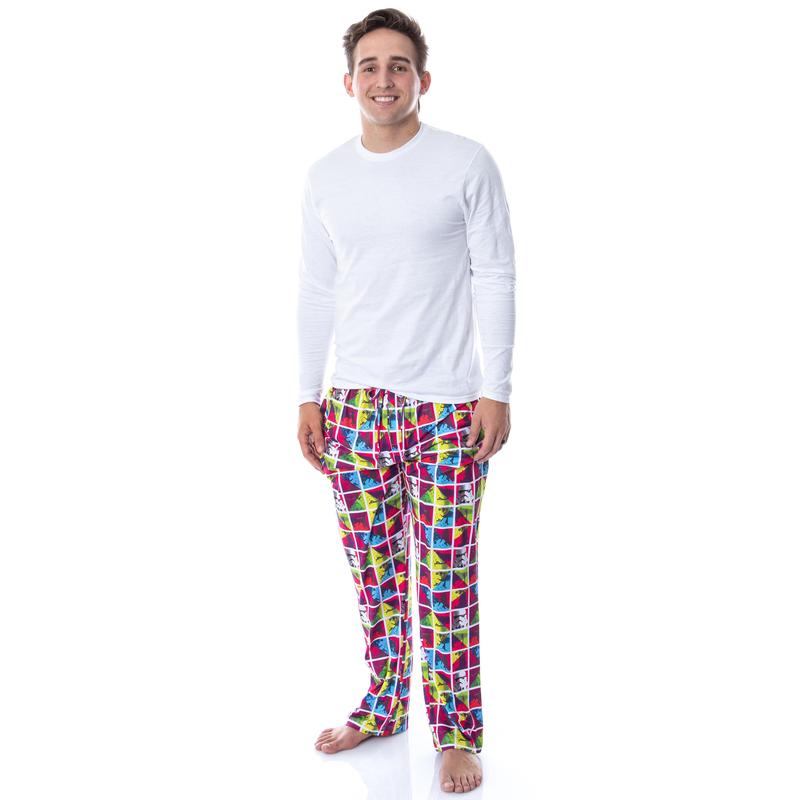 Star Wars Mens' Stormtrooper Color Frames Pop Art Sleep Pajama Pants