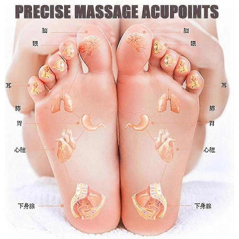 Reflexology Socks, Reflexology Socks With Acupressure Pen, Acupoint Socks Set, Acupressure Reflexology Foot Massage Socks