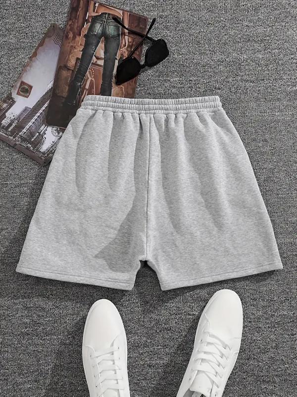 Men's Summer 2024 Loose Thin Solid Slim Elastic Drawstring Pocket Shorts, Casual Loose Sweat Shorts, Slant Pocket Track Shorts, Athletic Running Gym Workout Shorts, Going Out Outfits, Men Clothing, Boyfriend Gifts