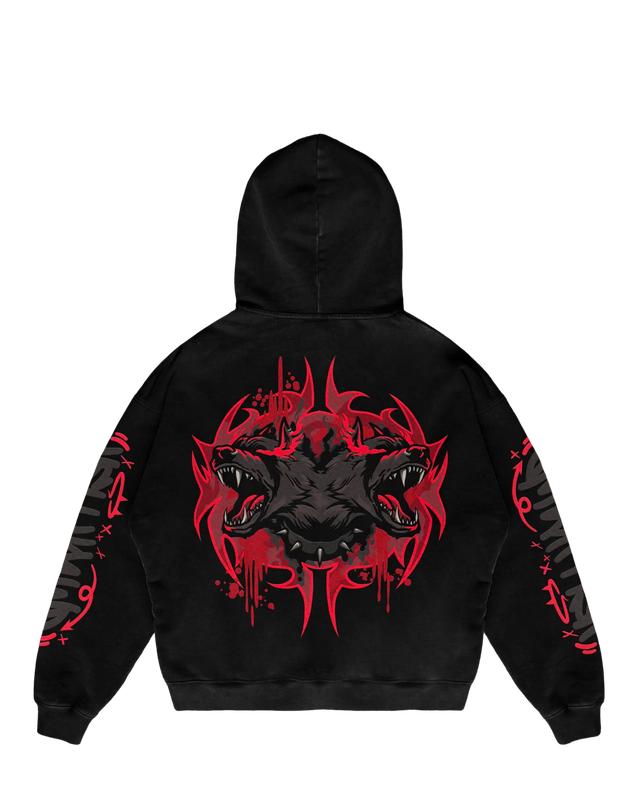 Arcane Pitfighter Oversized Hoodie Anime Streewear Men'S And Women's Sports wear, Long Sleeved Pullover Top Pullover Tops