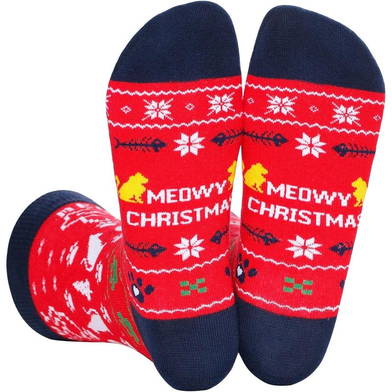 Funny Christmas Socks for Men & Women - Novelty Xmas Gifts - Cool Stocking Stuffers